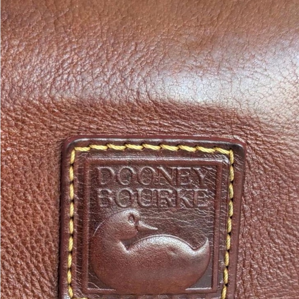 Dooney & Bourke
Florentine Large Zip Barlow - color: Chestnut mint condition!!! - Picture 8 of 9